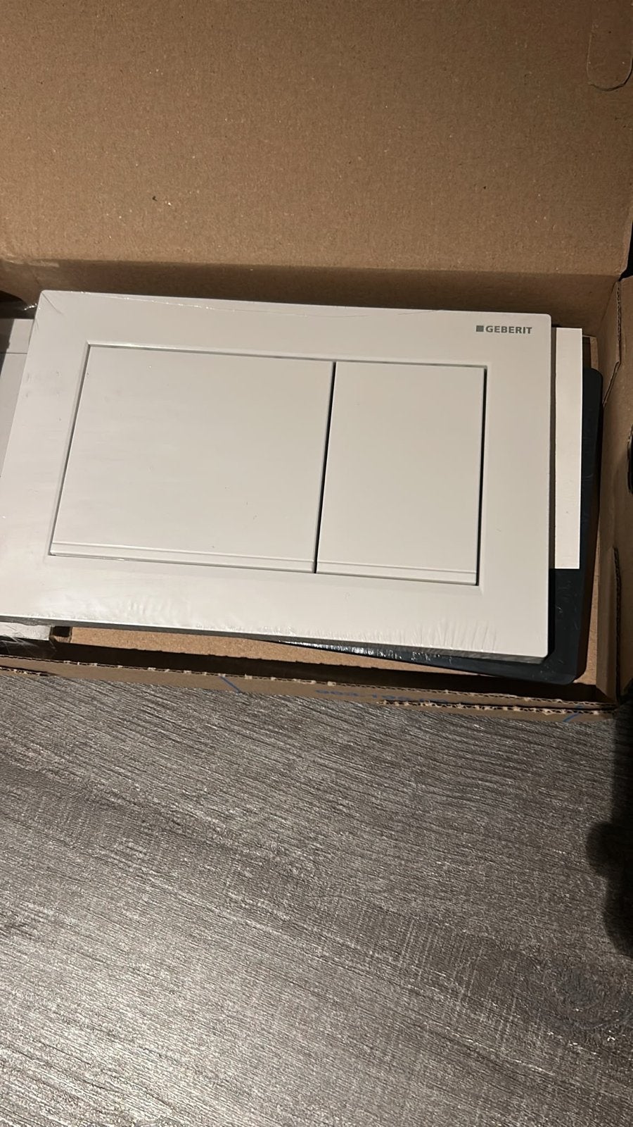Geberit omega30 bedieningsplaat voor toilet, wit, Doe-het-zelf en Verbouw, Ophalen of Verzenden, Nieuw, Toilet
