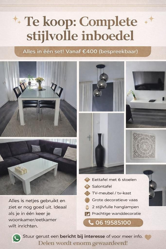 Inboedel huis, Huizen en Kamers, Kamers te huur