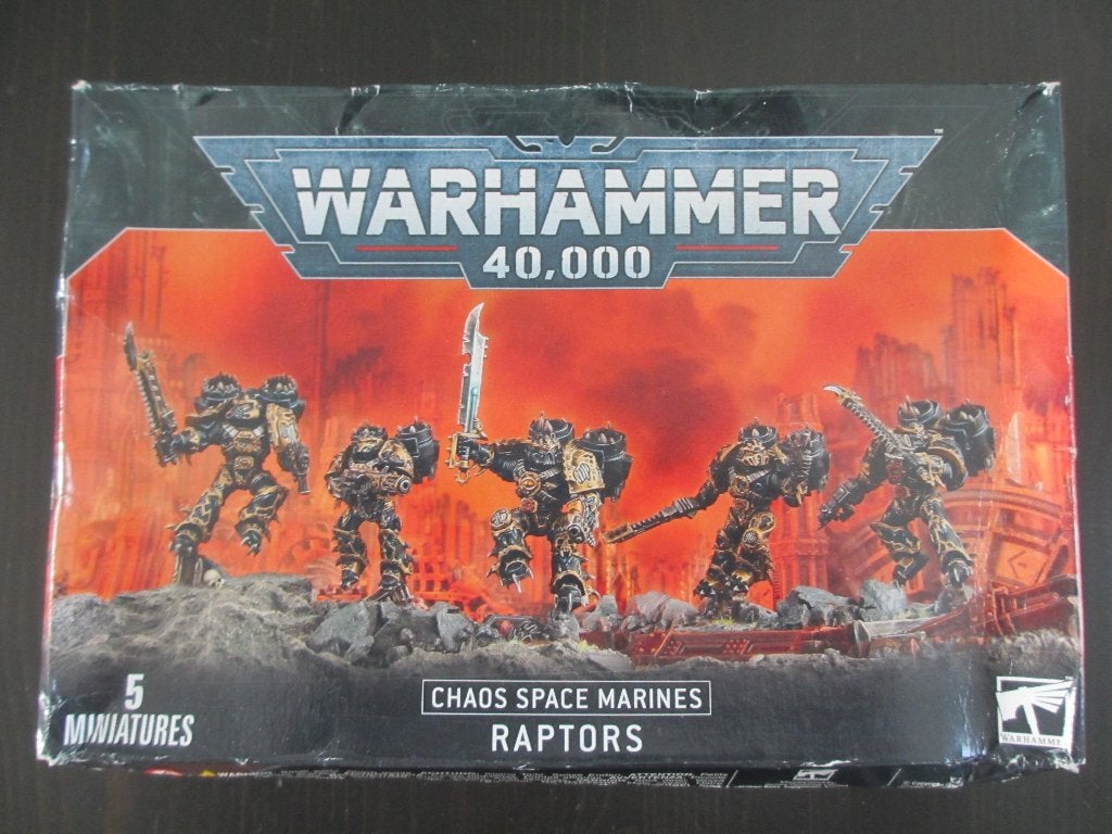 Warhammer 40K - Chaos Space Marine Raptors OoP, Ophalen of Verzenden, Zo goed als nieuw, Warhammer 40000, Figuurtje(s)
