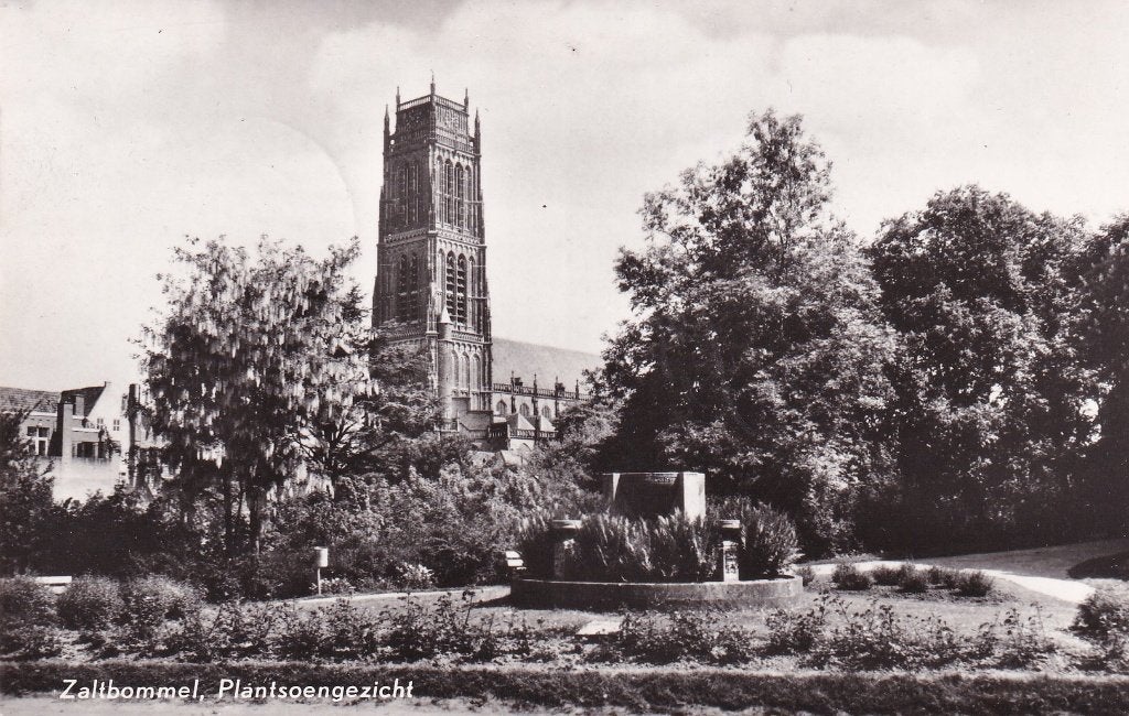 Zaltbommel Plantsoengezicht, Verzenden, 1960 tot 1980, Gelopen, Gelderland