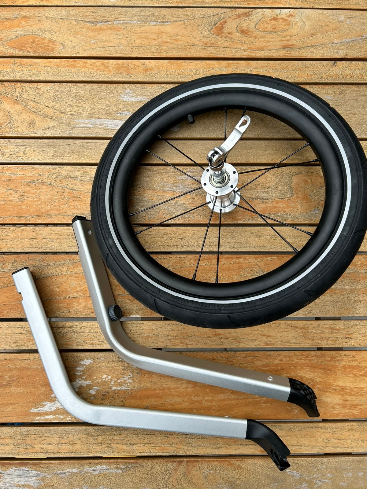 Thule Chariot jogging kit 2, Fietsen en Brommers, Fietsaccessoires | Aanhangers en Karren, Ophalen, Kinderkar, Minder dan 20 kg