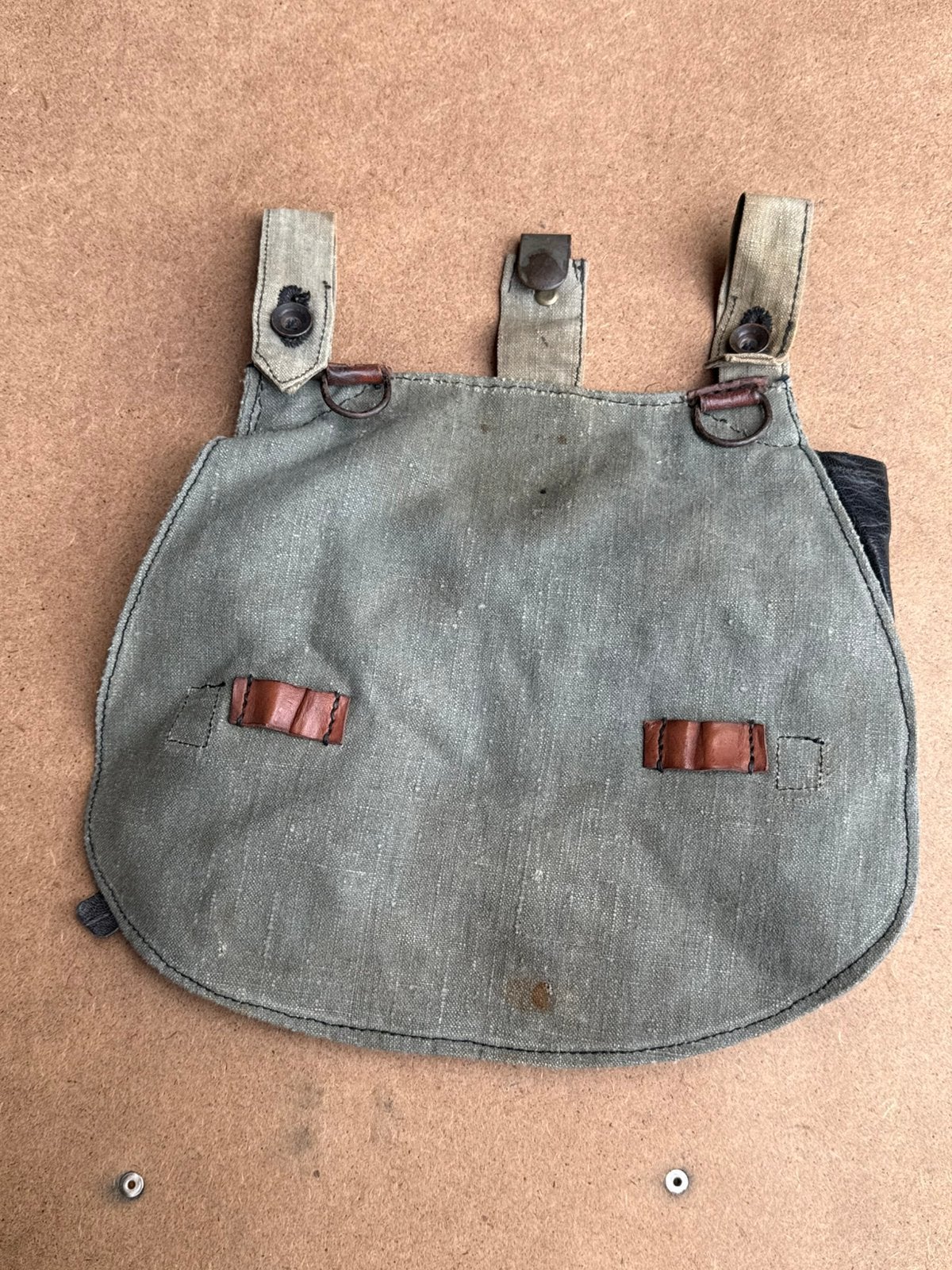 Wehrmacht breadbag ersatz ex dutch army, Ophalen of Verzenden, Nederland