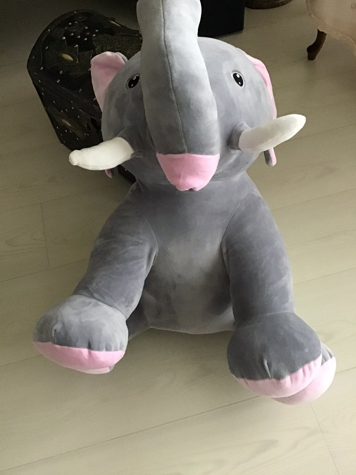 Intertoys Mega Knuffel Nieuw, Overige merken, Overige karakters, Overige typen, Grijs