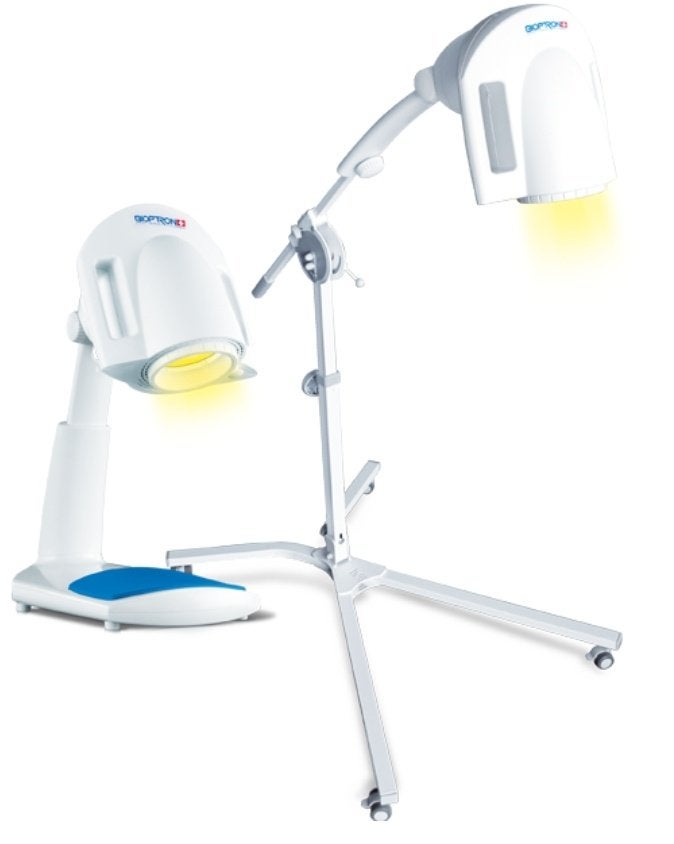 Bioptron medi lamp lichttherapie PRO met vloerstatief, Ophalen of Verzenden, Zo goed als nieuw, Overige typen