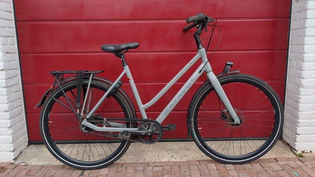 Batavus Dinsdag damesfiets met Gates riemaandrijving, Batavus, Versnellingen, Ophalen of Verzenden, Zo goed als nieuw