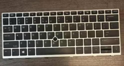 ZGAN! HP SPS-keyboard backlit W/point stick euro €70,99, Computers en Software, Toetsenborden, Zo goed als nieuw, Qwerty, Ophalen of Verzenden