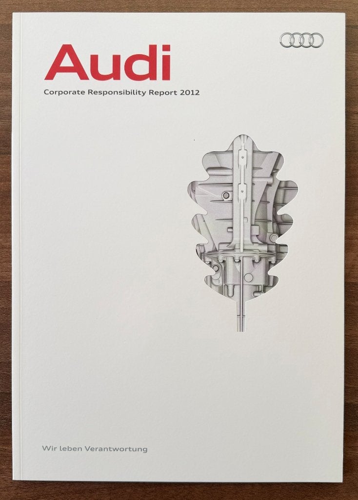 Audi Geschäftsbericht 2012 - Nieuw!, Ophalen of Verzenden, Nieuw, Audi
