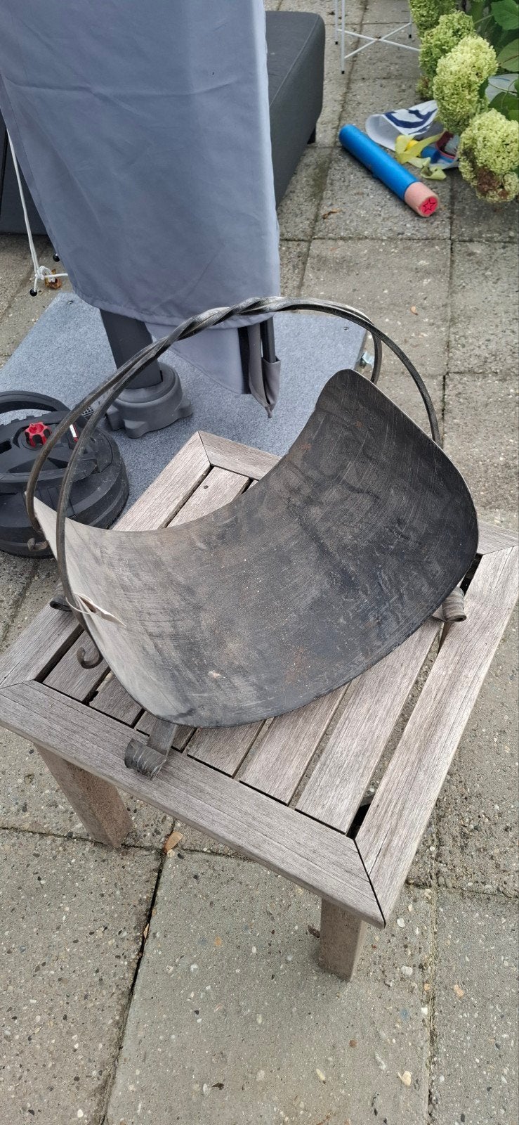 IJzeren Haardhout Houder, Tuin en Terras, Ophalen