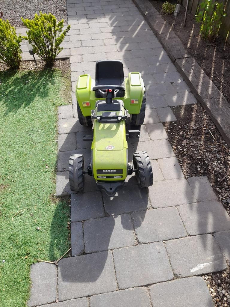 Kindertractor Claas in goede staat - overbodig, Kinderen en Baby's, Speelgoed | Buiten | Voertuigen en Loopfietsen, Ophalen of Verzenden