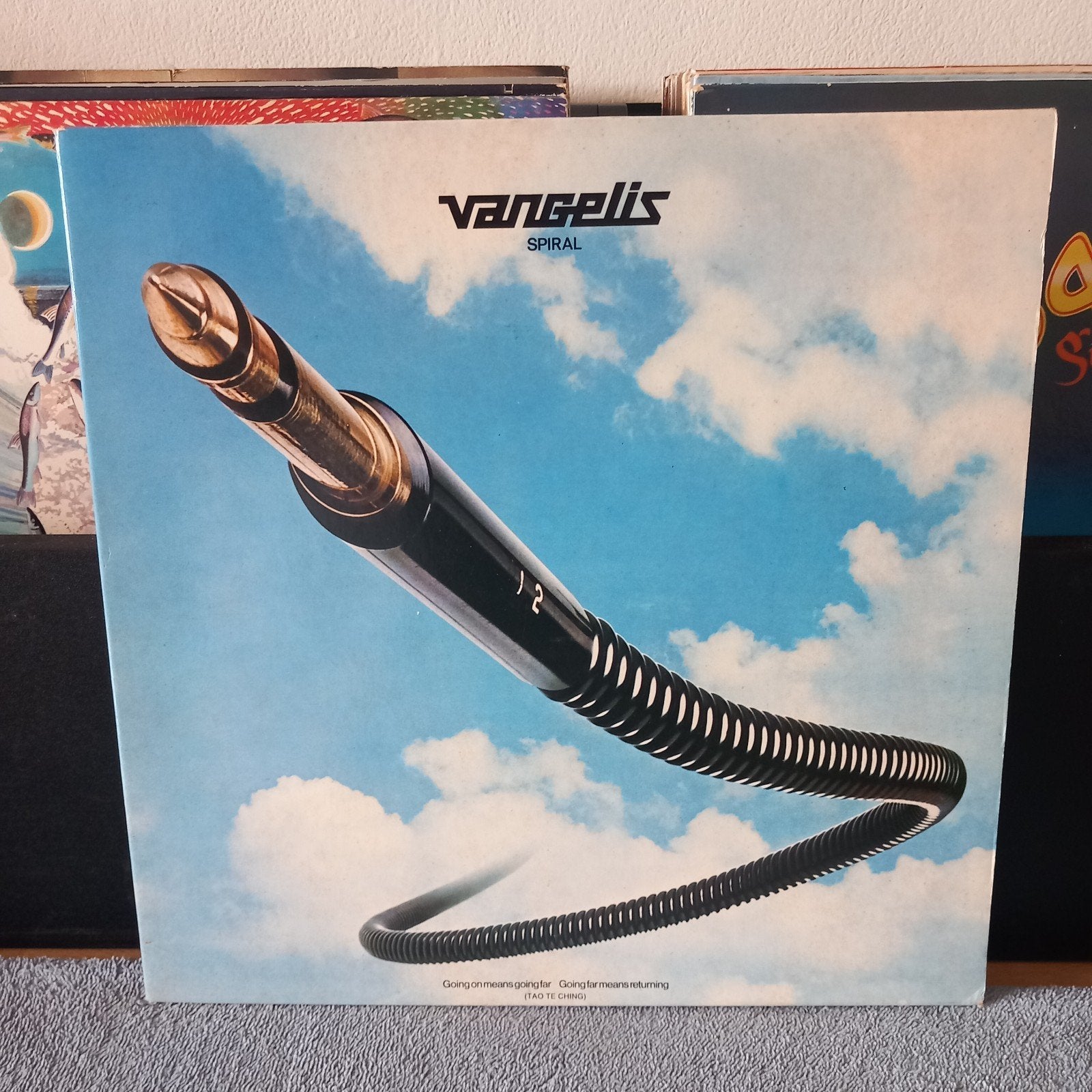 Lp vangelis spiral, Ophalen of Verzenden, Gebruikt, 12 inch
