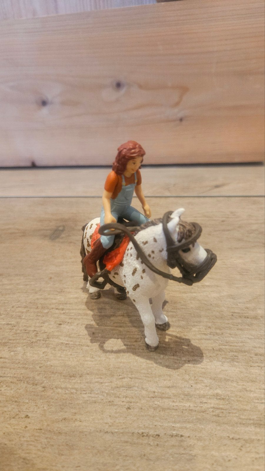Schleich Mia & Spotty, Ophalen of Verzenden, Zo goed als nieuw
