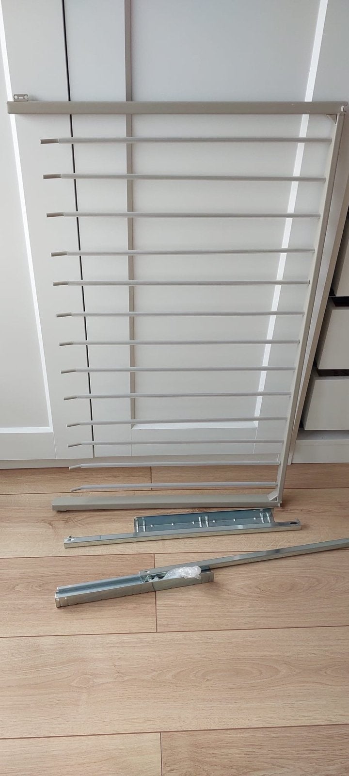 Uittrekbaar broekrek voor in de ikea pax kast 100cm, Ophalen, Gebruikt
