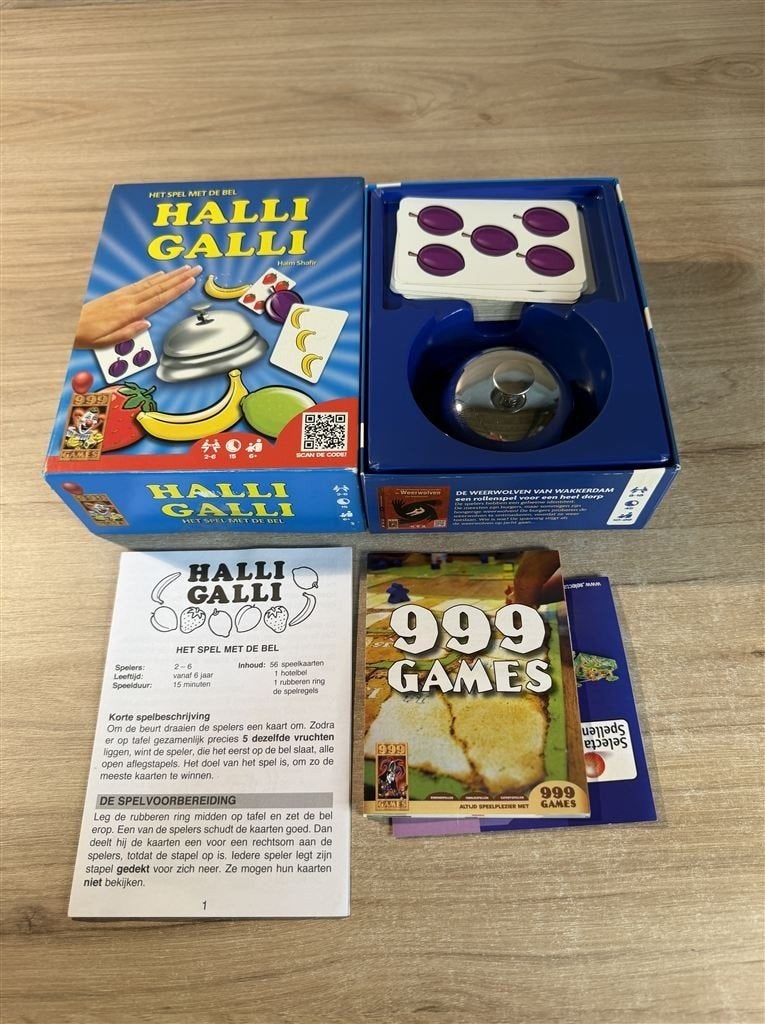 halli galli - 999 games - s6541, Verzenden, Zo goed als nieuw