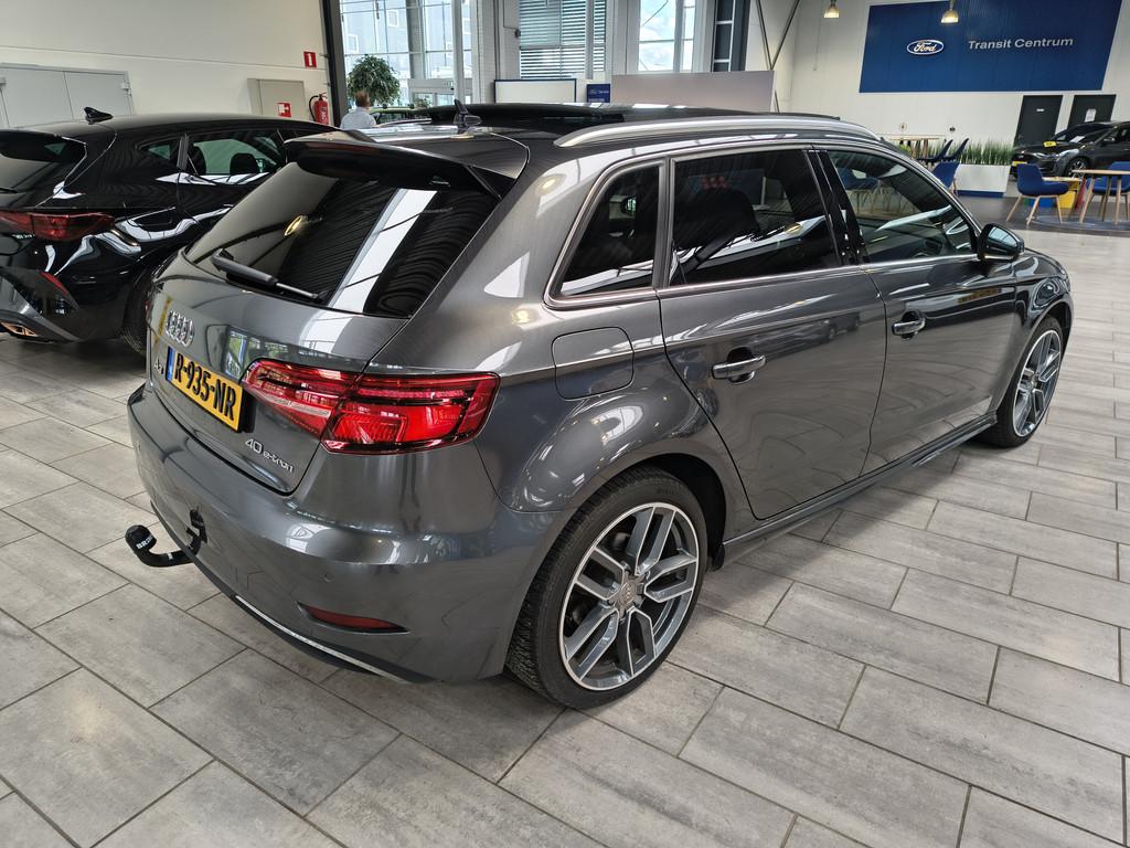 Audi A3 Sportback 40 e-tron 204 pk Advance Sport | Trekhaak, 12 maanden, Gebruikt, 4 cilinders, Leder en Stof
