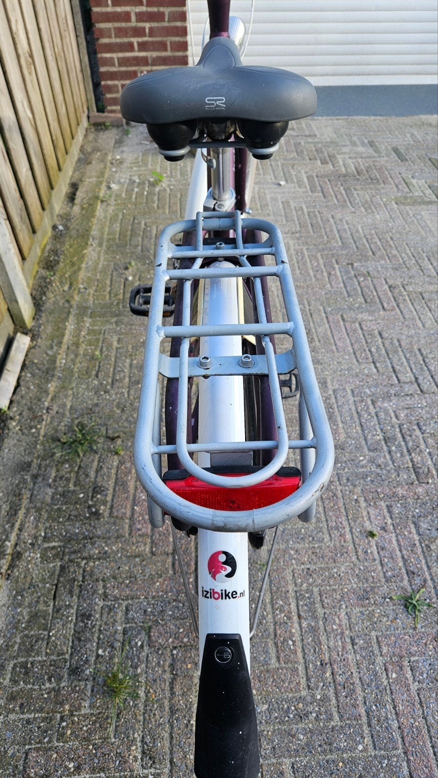 Batavus Mambo Damesfiets - Paars, Fietsen en Brommers, Ophalen, Gebruikt, 47 tot 50 cm, Versnellingen