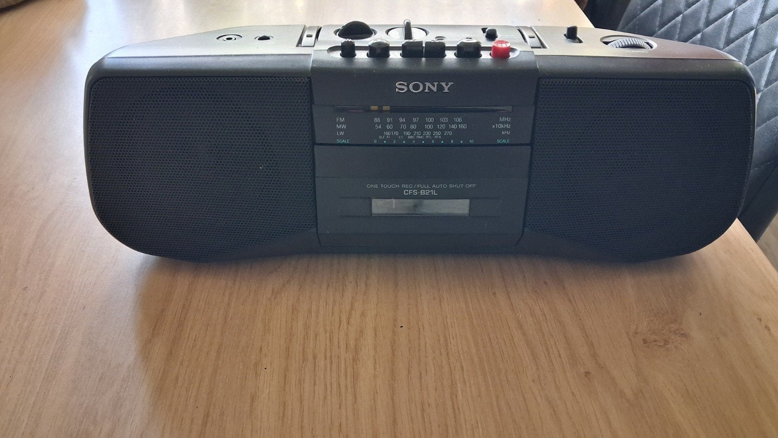 Sony CFS-B21L Radio Cassetterecorder - Zeer Goede Staat, Ophalen of Verzenden, Gebruikt, Radio