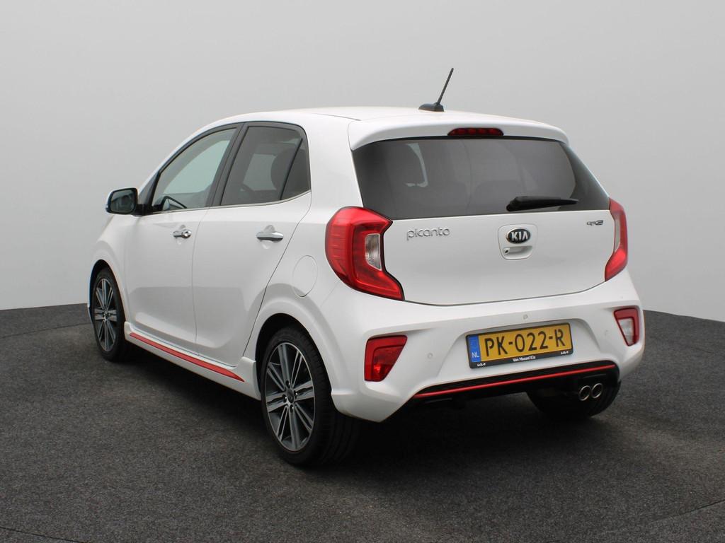Kia Picanto 1.2 CVVT GT-Line | Dealeronderhouden| Carplay |, Gebruikt, Euro 6, 4 cilinders, Wit