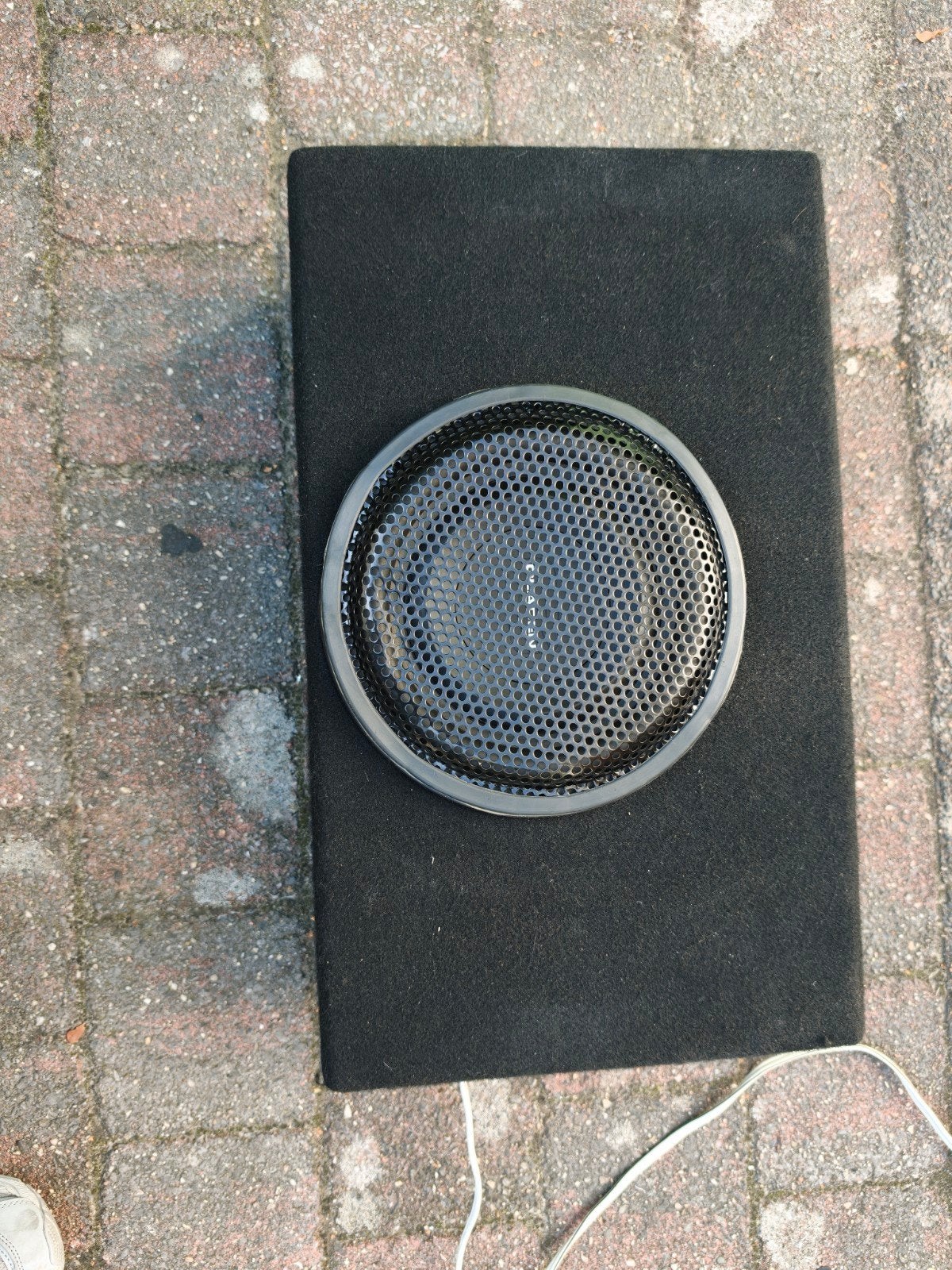 Gladden RSX08 Slim D2 8 inch subwoofer met kist, Ophalen, Gebruikt