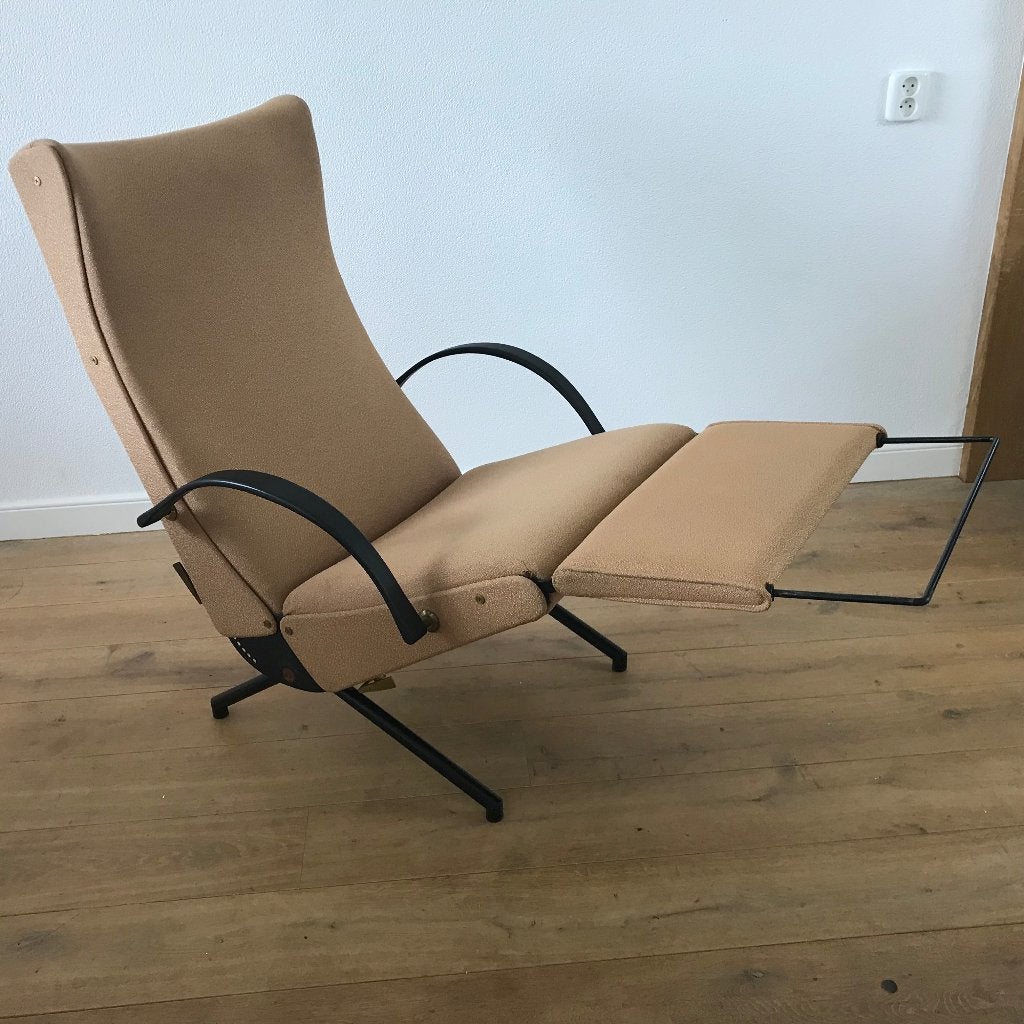 Tecno P40 lounge chair Osvaldo Borsani fauteuil 1st edition, Ophalen, 75 tot 100 cm, Nvt, Nvt