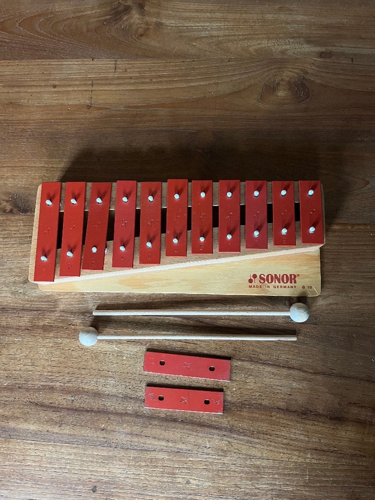 Sonor Xylofoon G 10 - Melodische Percussie, Ophalen of Verzenden, Gebruikt, Melodische percussie