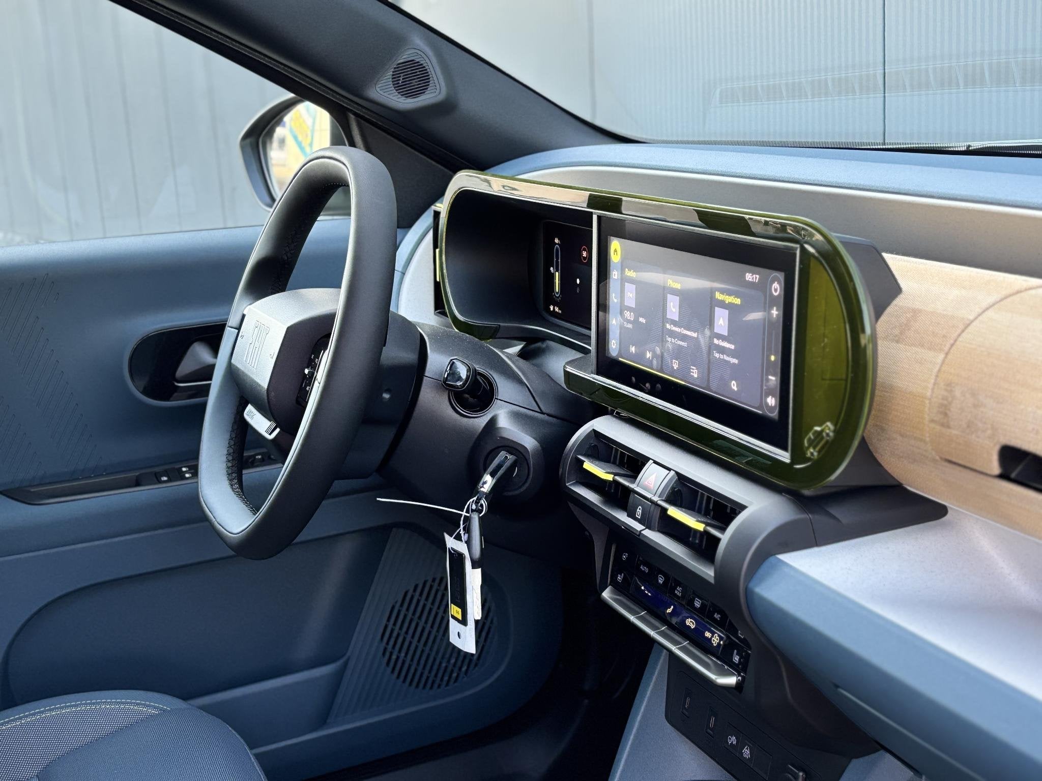 Fiat Grande Panda La Prima 11 kW 44 kWh | Apple Carplay/Andr, Auto's, Fiat, Stof, Gebruikt, Panda, Origineel Nederlands