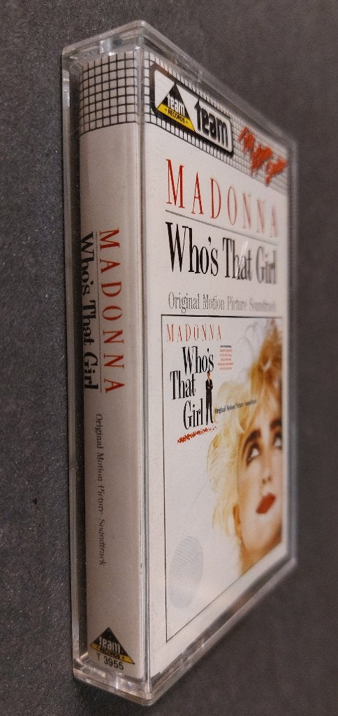Madonna CASSETTE Who's That Girl Indonesie ZELDZAAM, Gebruikt, Verzenden, 1 bandje, NvT