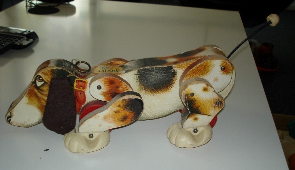 * Fisher Price Snoopy Sniffer 1961, nr. 181 *, Ophalen of Verzenden, Gebruikt