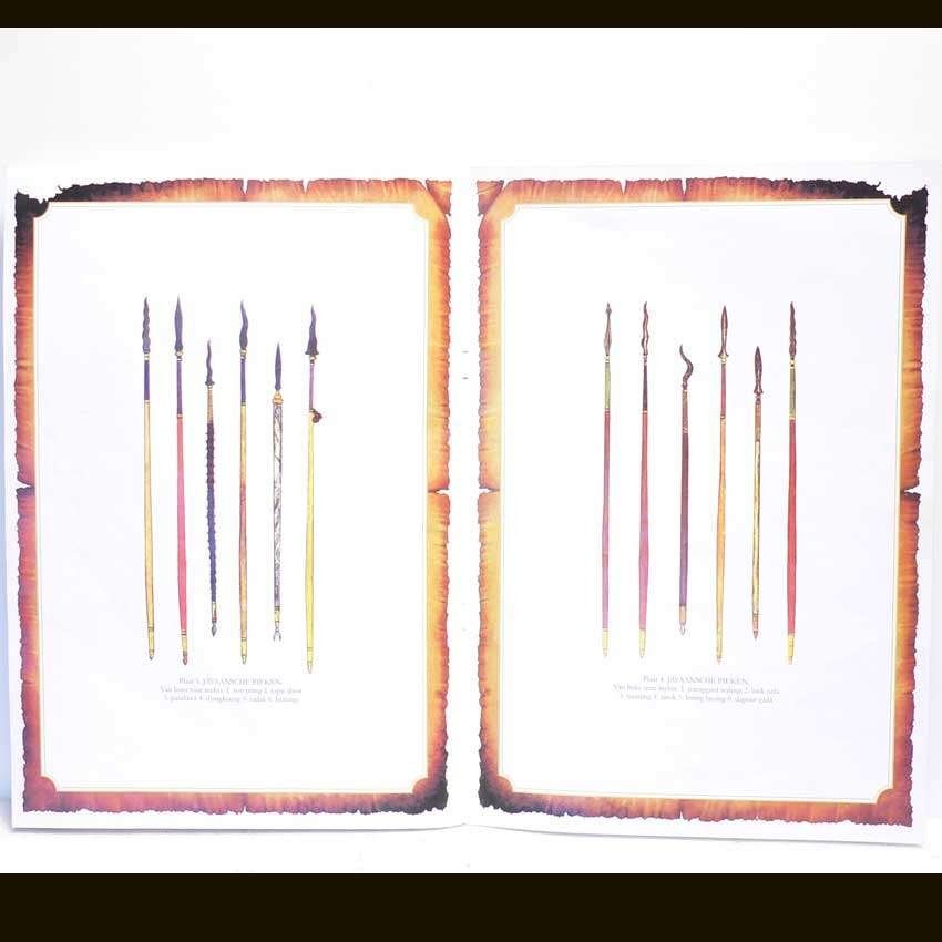 Keris boek BK1 Kris Java Indonesie Tombak Pamor Damast kunst, Ophalen of Verzenden