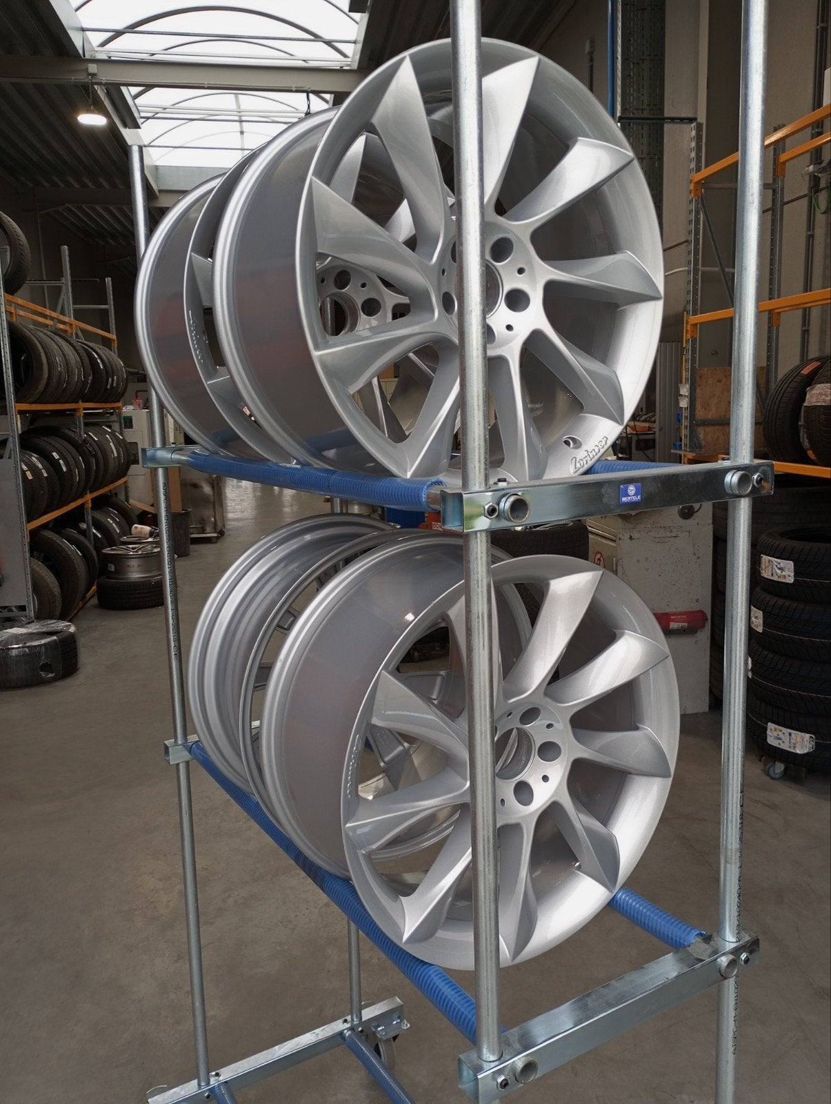 Lorinser R8, 20" velgen, Ophalen