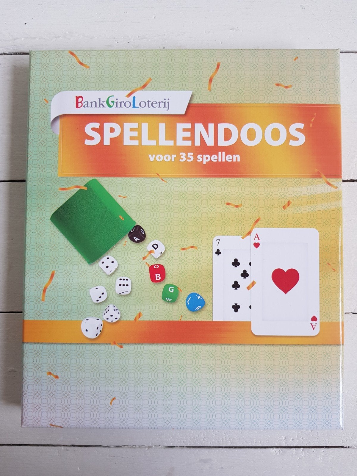 bankgiroloterij spellendoos voor 35 spellen, Ophalen of Verzenden, Nieuw