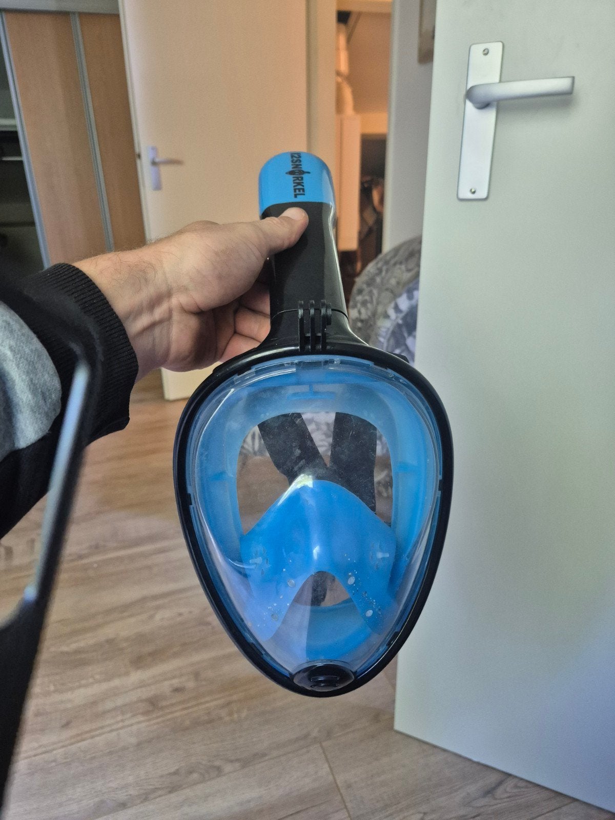 duikbril/snorkel, Watersport en Boten, Ophalen of Verzenden, Gebruikt, Snorkelmasker
