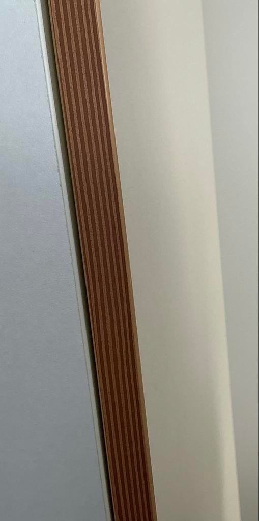 2 nette keukenkastjes met houten multirand (90/60 breed), Huis en Inrichting, Keuken | Keukenelementen, Zo goed als nieuw, 25 tot 50 cm