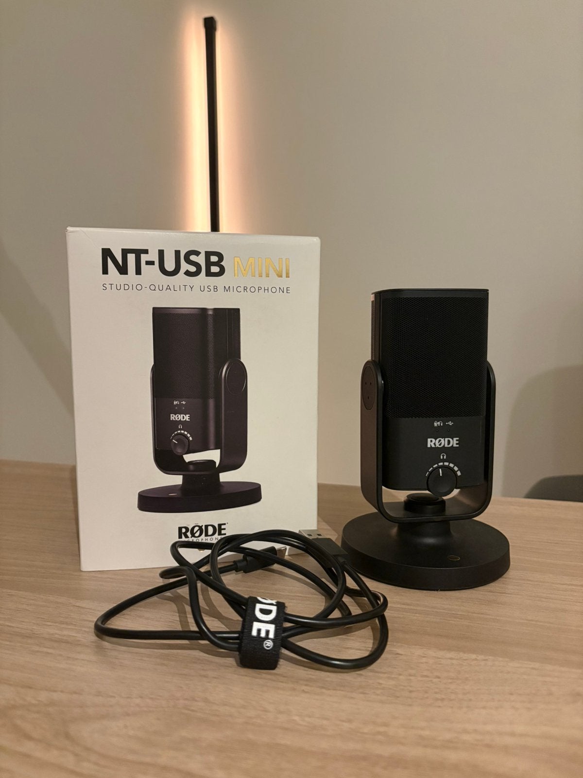 Rode NT-USB Mini Studio Kwaliteit USB Microfoon, Muziek en Instrumenten, Microfoons, Ophalen of Verzenden, Zo goed als nieuw, Studiomicrofoon