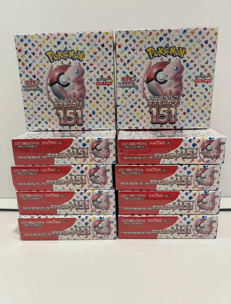 Pokemon: Japanese 151 Booster Box, Ophalen of Verzenden, Nieuw, Boosterbox