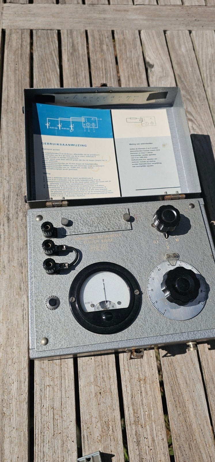 Aardingsweerstandsmeter Nieaf Wouda, Ophalen of Verzenden