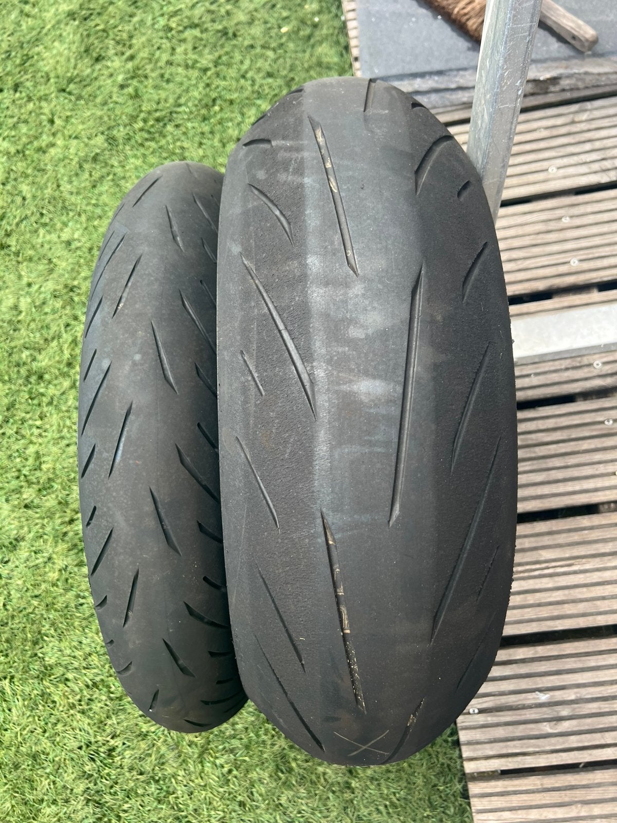 Bridgestone s22 120/70 & 200/55, Ophalen of Verzenden