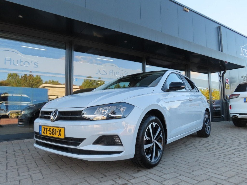 Volkswagen POLO 1.0 TSI Beats Ecc Cruise Pano Camera Trekhaa, Voorwielaandrijving, Euro 6, Wit, Bedrijf