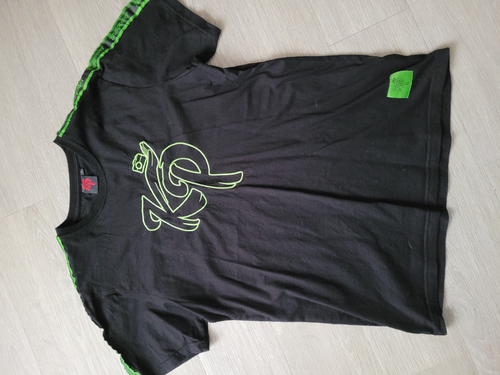 2 knolpower t-shirts, Maat 52/54 (L), Zwart, Zo goed als nieuw, Knolpower