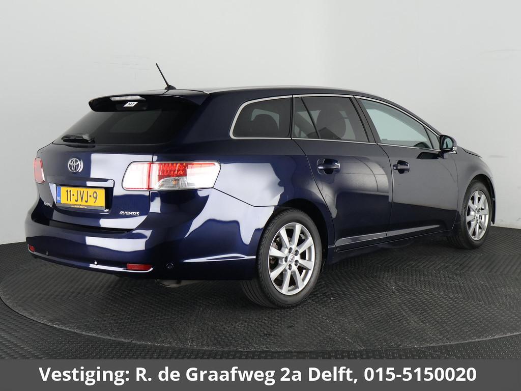 Toyota Avensis Wagon 1.8 VVTi Panoramic Business Special | P, Auto's, Zwart, 4 cilinders, Blauw, Origineel Nederlands