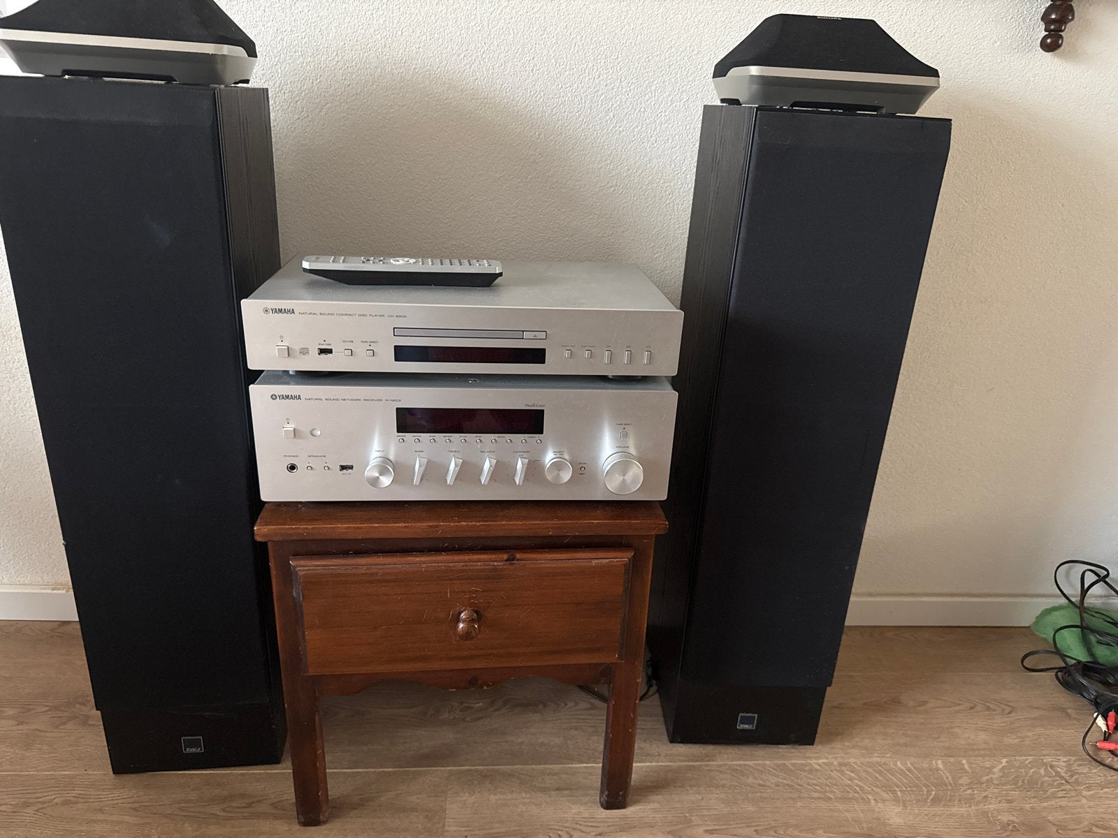 Yamaha CD-S300 CD-speler, R-S202D receiver en Dali 505 speak, Gebruikt, Losse componenten, Cd-speler, Ophalen