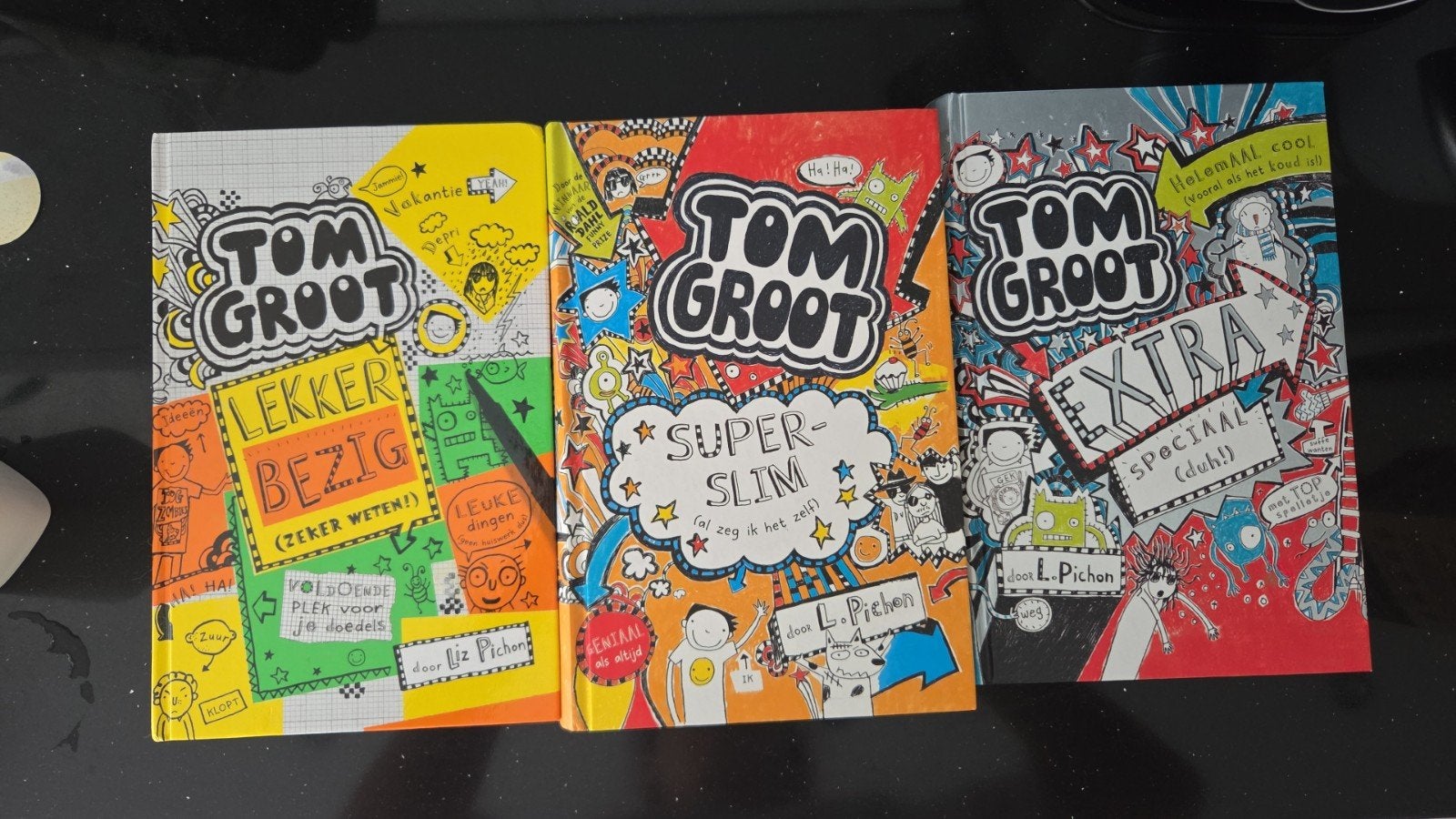 Leuke kinderboeken / boekenserie (Tom Groot, Hoe tem je een, Ophalen of Verzenden, Zo goed als nieuw, Verhalen