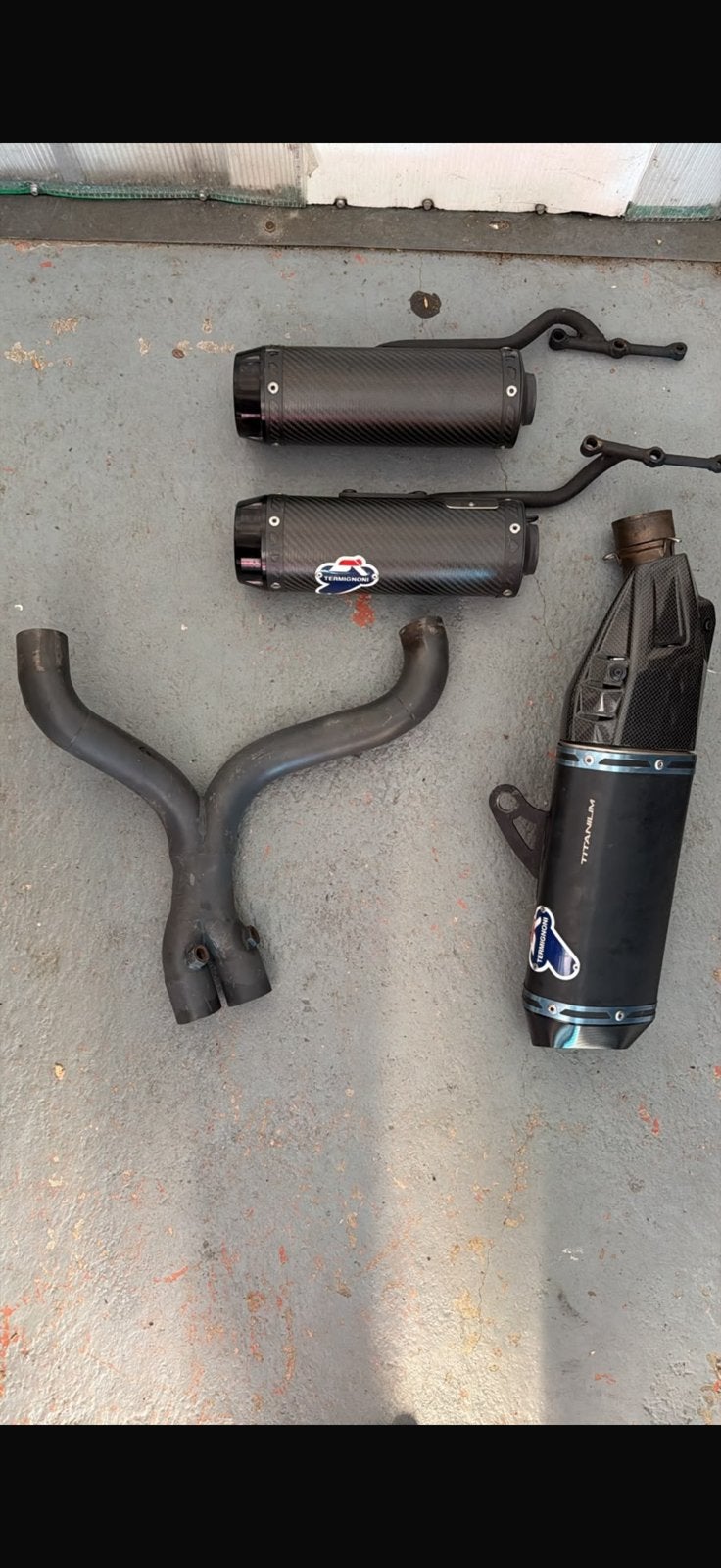Ducati streetfighter v4 3/4 uiylaat termignoni ., Motoren, Ophalen of Verzenden, Gebruikt