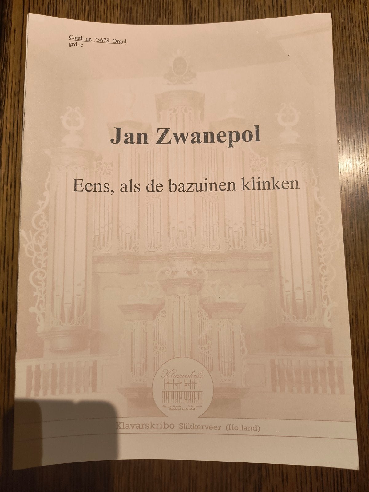 Diverse Klavarskribo uitgaven voor orgel en trombone, Orgel, Ophalen of Verzenden, Zo goed als nieuw, Religie en Gospel