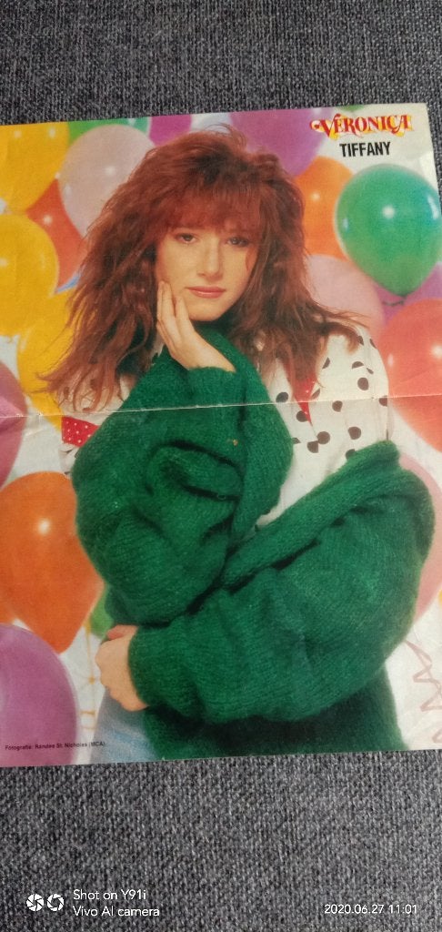 Poster Tiffany', Ophalen of Verzenden, A1 t/m A3, Film en Tv