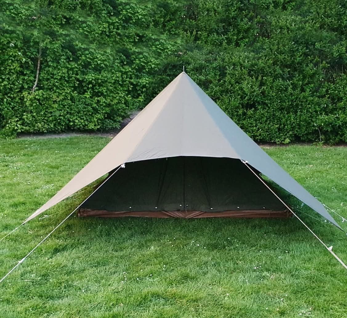 gezocht ( binnen) tent esvo everest 2 pers tent katoen, Ophalen of Verzenden, Gebruikt