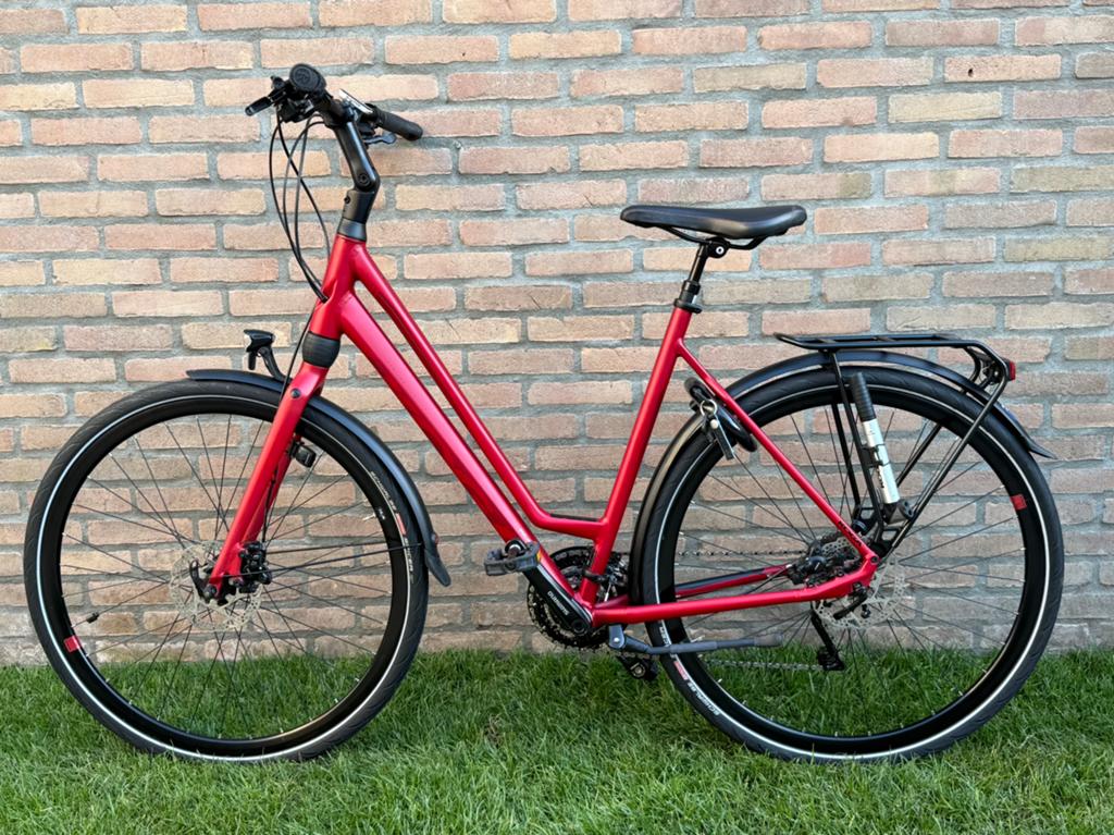 Koga Dames 56 cm F3 5.0 Luxe en stijl voor dagelijks gebruik, Fietsen en Brommers, Ophalen, Zo goed als nieuw, Meer dan 20 versnellingen