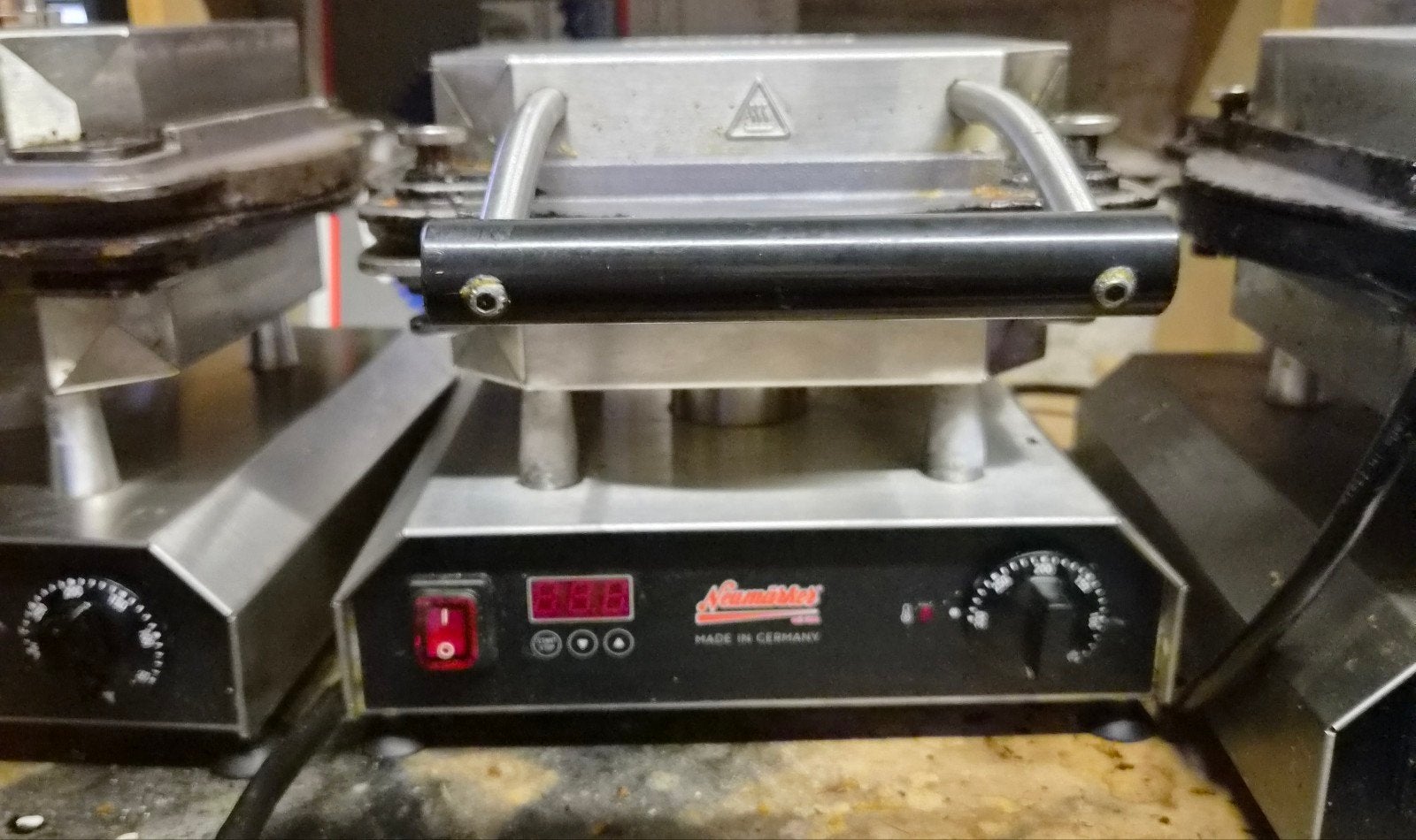 Neumarker multi bakapparaat 2800 Watt Wafelijzer (nr 2), Ophalen of Verzenden, Gebruikt