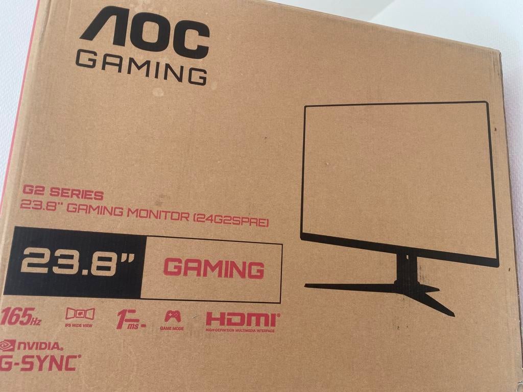 aoc gaming monitor, Ophalen of Verzenden, Zo goed als nieuw