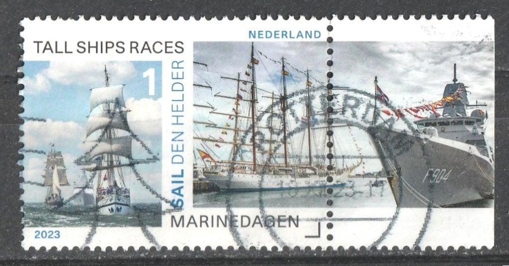 ingrid --352 T --Sail Den Helder 2023, Verzenden, Na 1940, Gestempeld