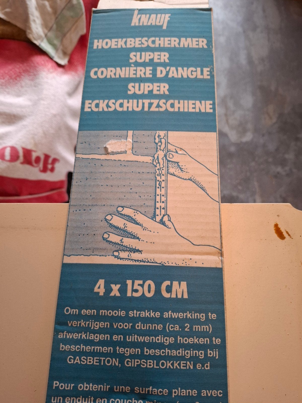 Knauf Hoekbeschermer Super 4x150 cm, Ophalen, Nieuw